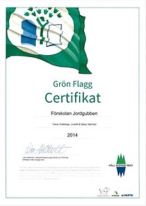 Certifikat Grön Flagg